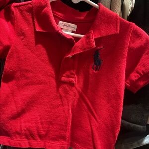 Ralph Lauren Kids Polo in Vibrant Red